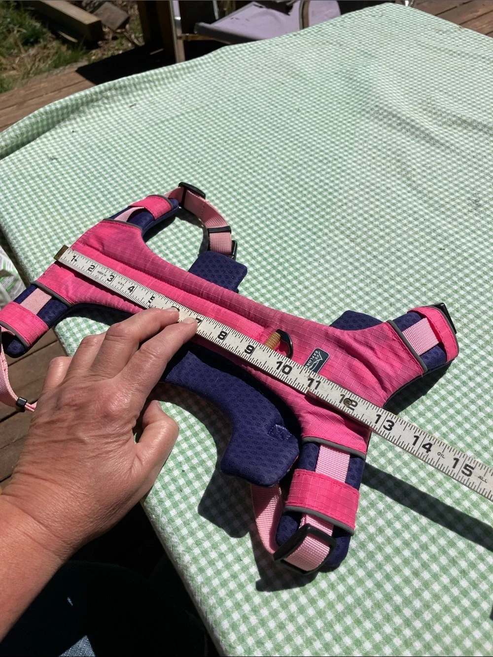 K9 explorer Coastal size  medium padded dog harness